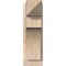Ekena Millwork Westlake Arts & Crafts Smooth Outlooker, Douglas Fir, 7 1/2"W x 16"D x 24"H OUT08X16X24WTL03SDF - alternate 2